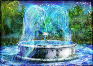 фонтан voda