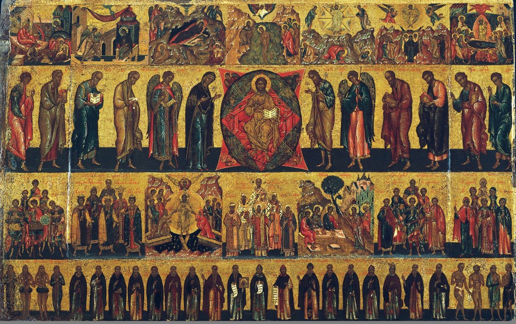 икона всех святых собор
